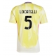 Juventus Manuel Locatelli #5 Replike Gostujuci Dres 2024-25 Kratak Rukav